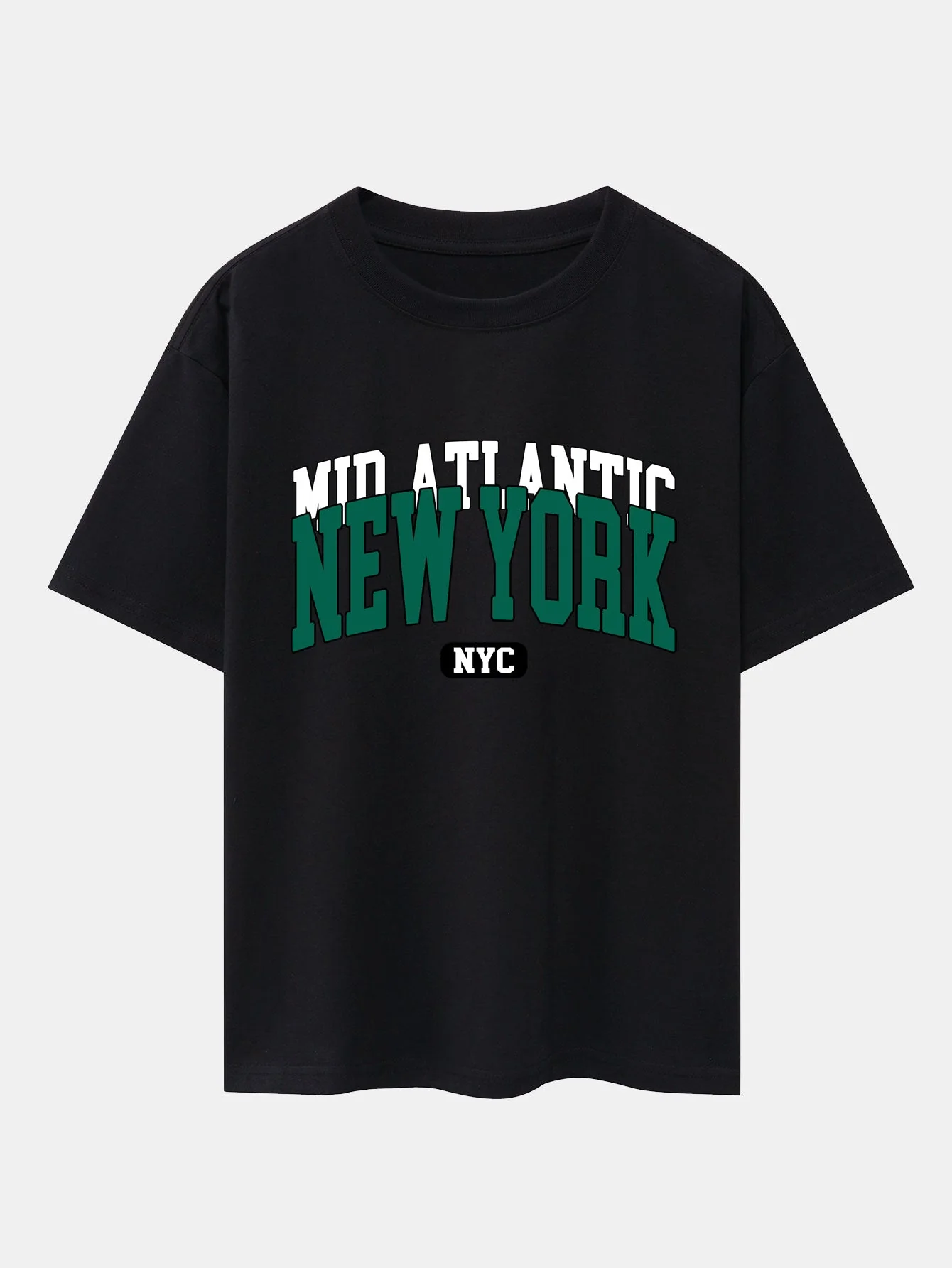 Ermenegildo® | New York Print Drop Shoulder Oversize T-Shirt - Image 2