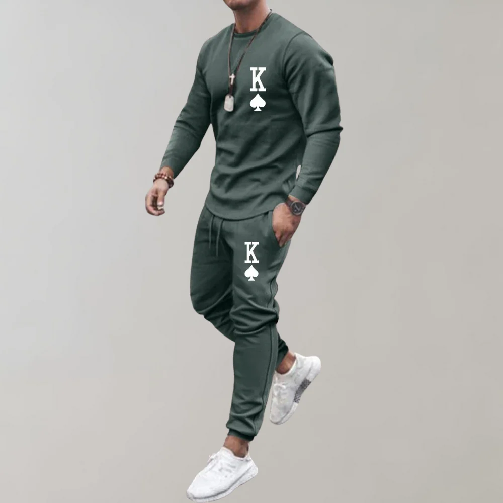 Errol® | Trendy Tracksuit With Letter Print For Men
