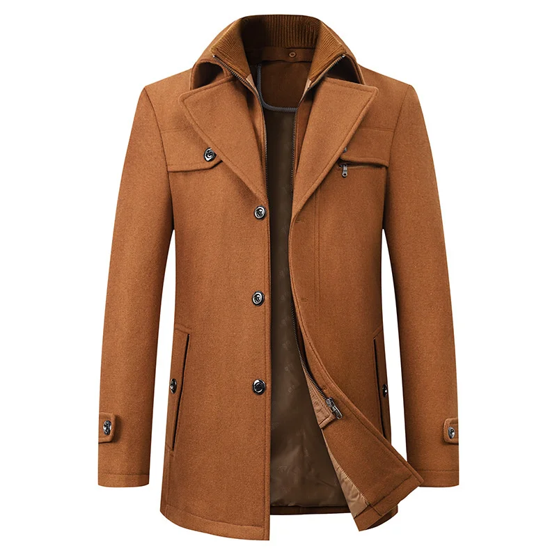 Esaú | Tailor-made men's coat with inside zip - Image 8