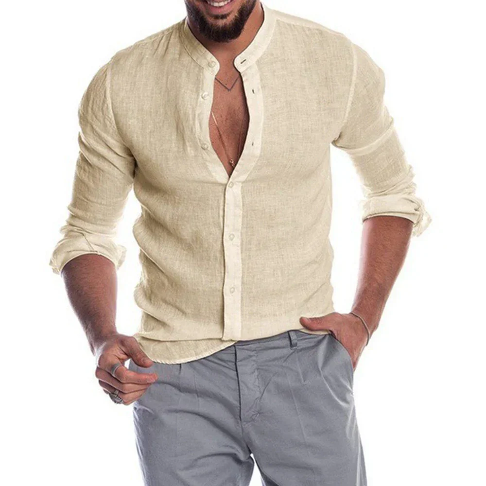 Esteban® | Cotton Linen Shirt - Image 3