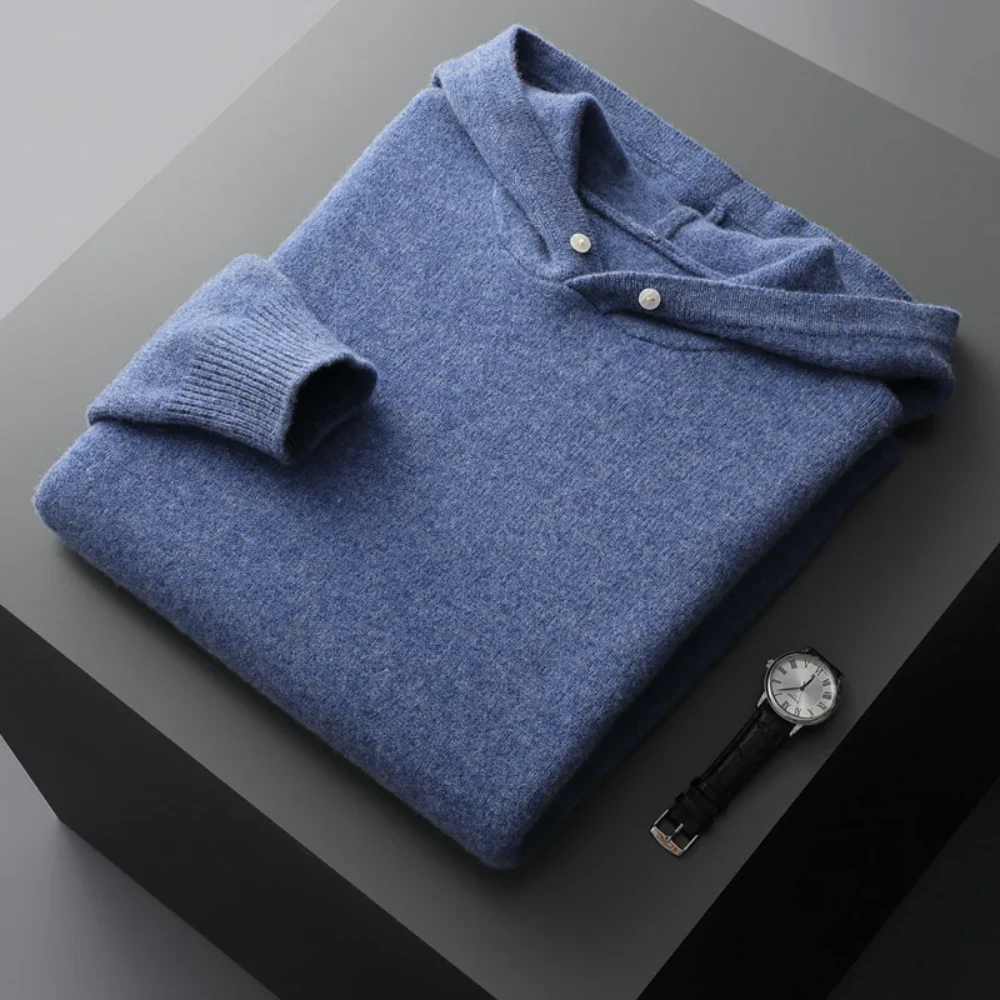 Esteban | Nova Merino Wool Hoodie - Image 7