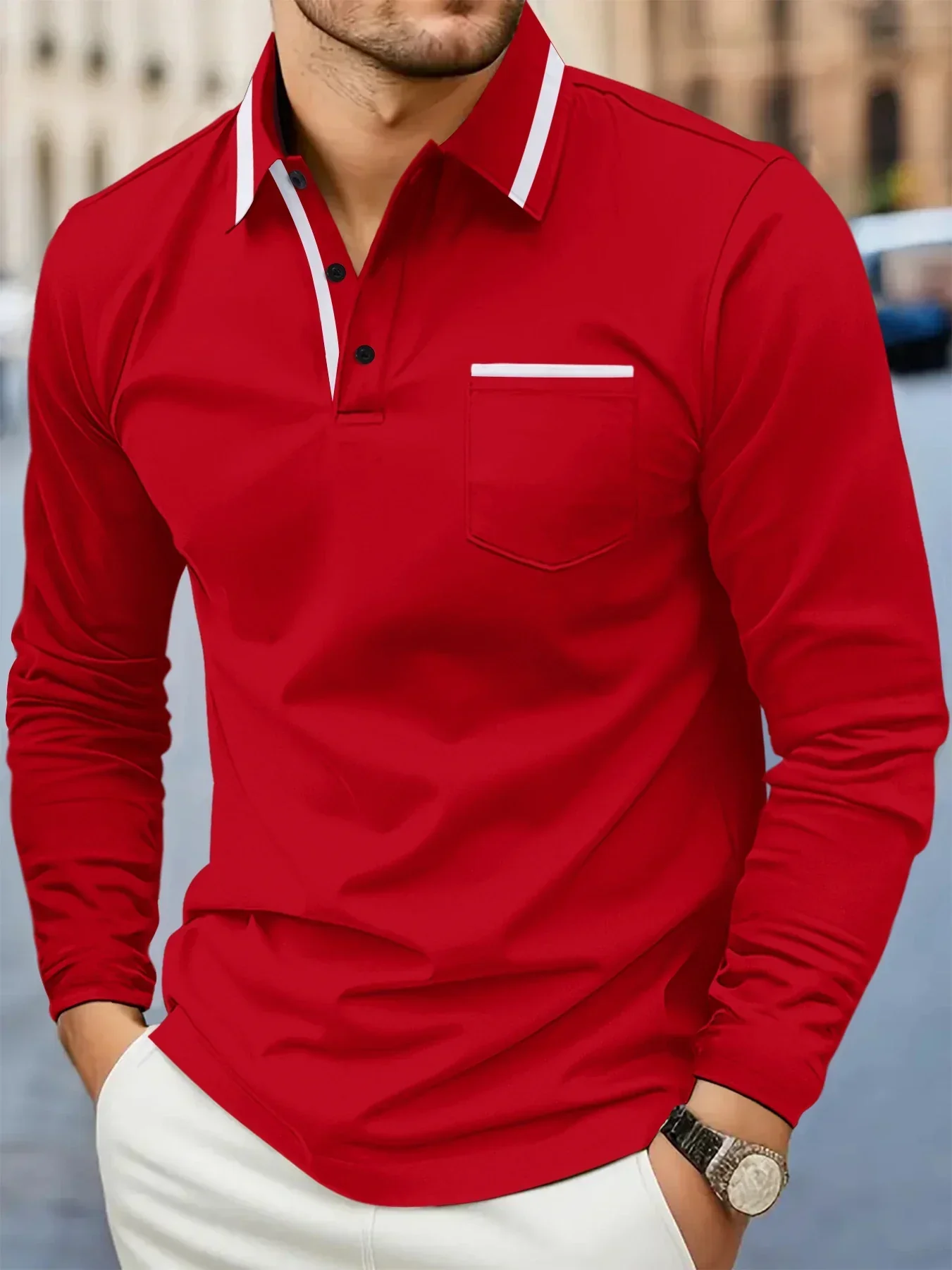 Ezequiel® | Casual Polo Sweater - Image 2