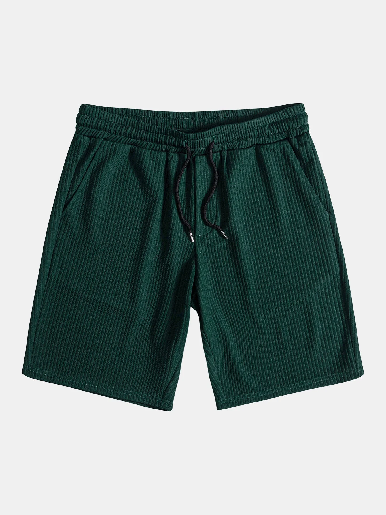 Ezequiel® | Relax Fit Ribbed T-Shirt & Drawstring Ribbed Shorts - Image 10