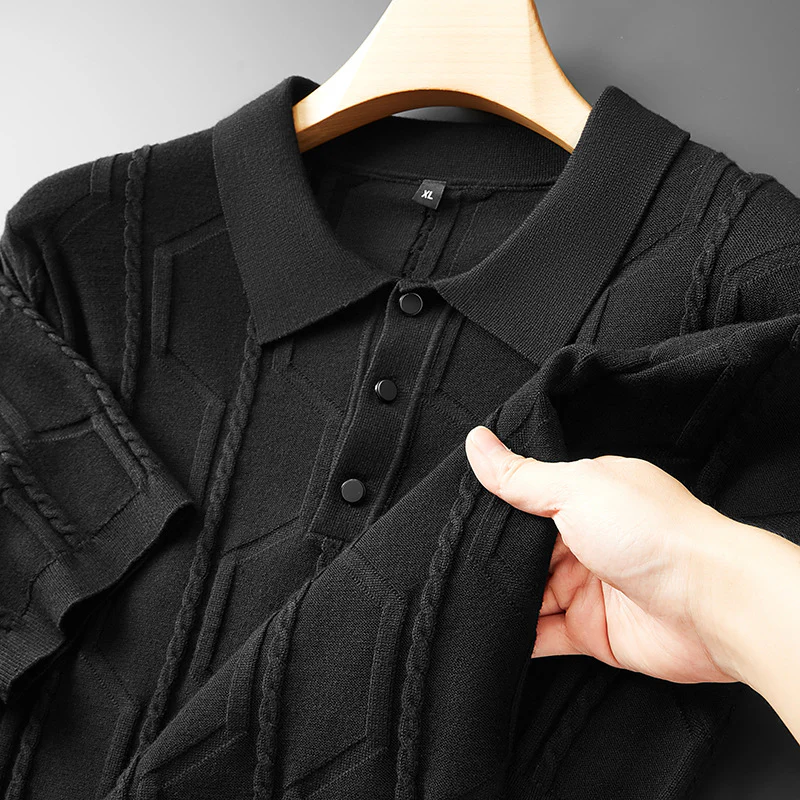 Ezequiel® | Saint Jacques Textured Polo - Image 4