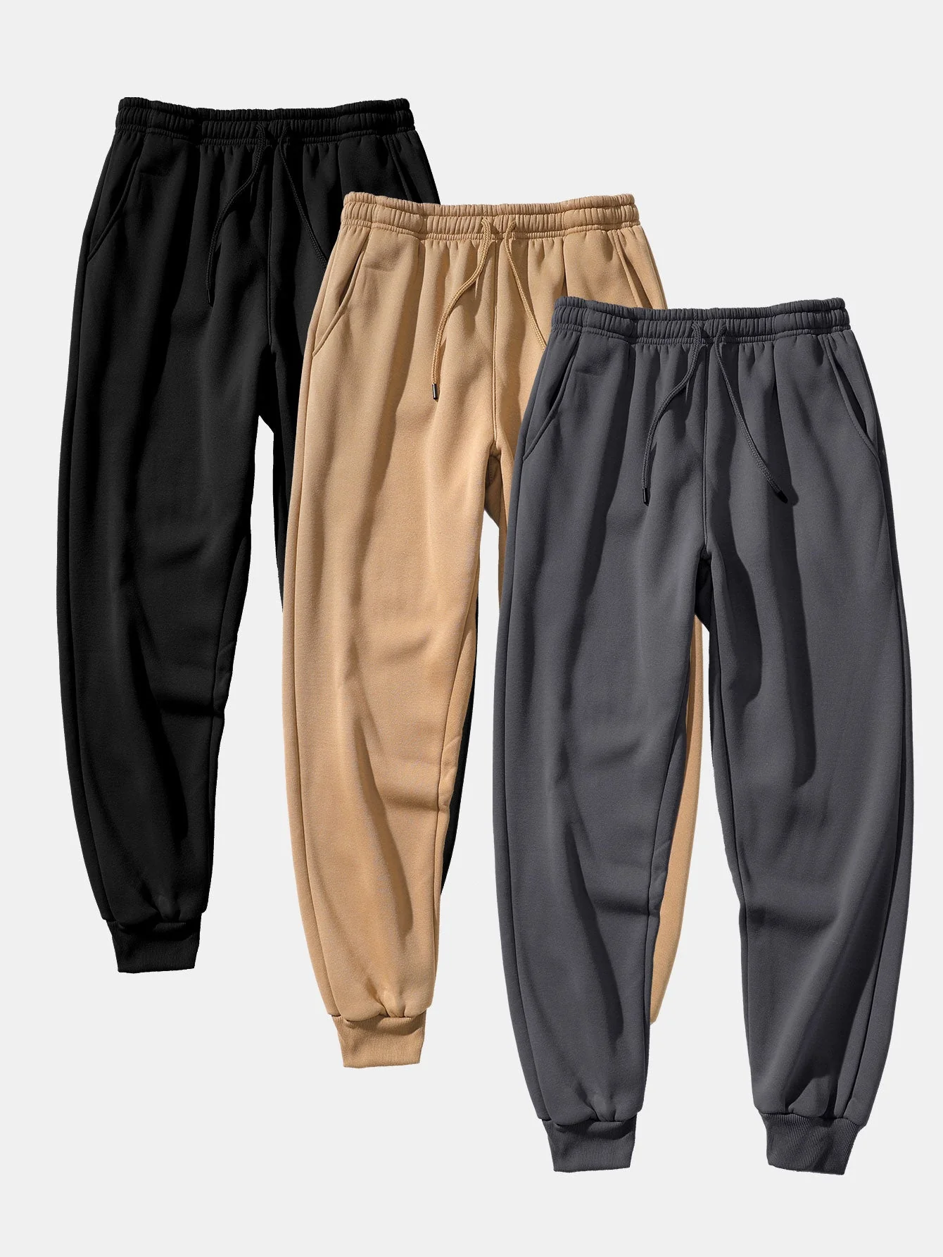 Facundo® | 3 Pieces Basic Jogger Pants