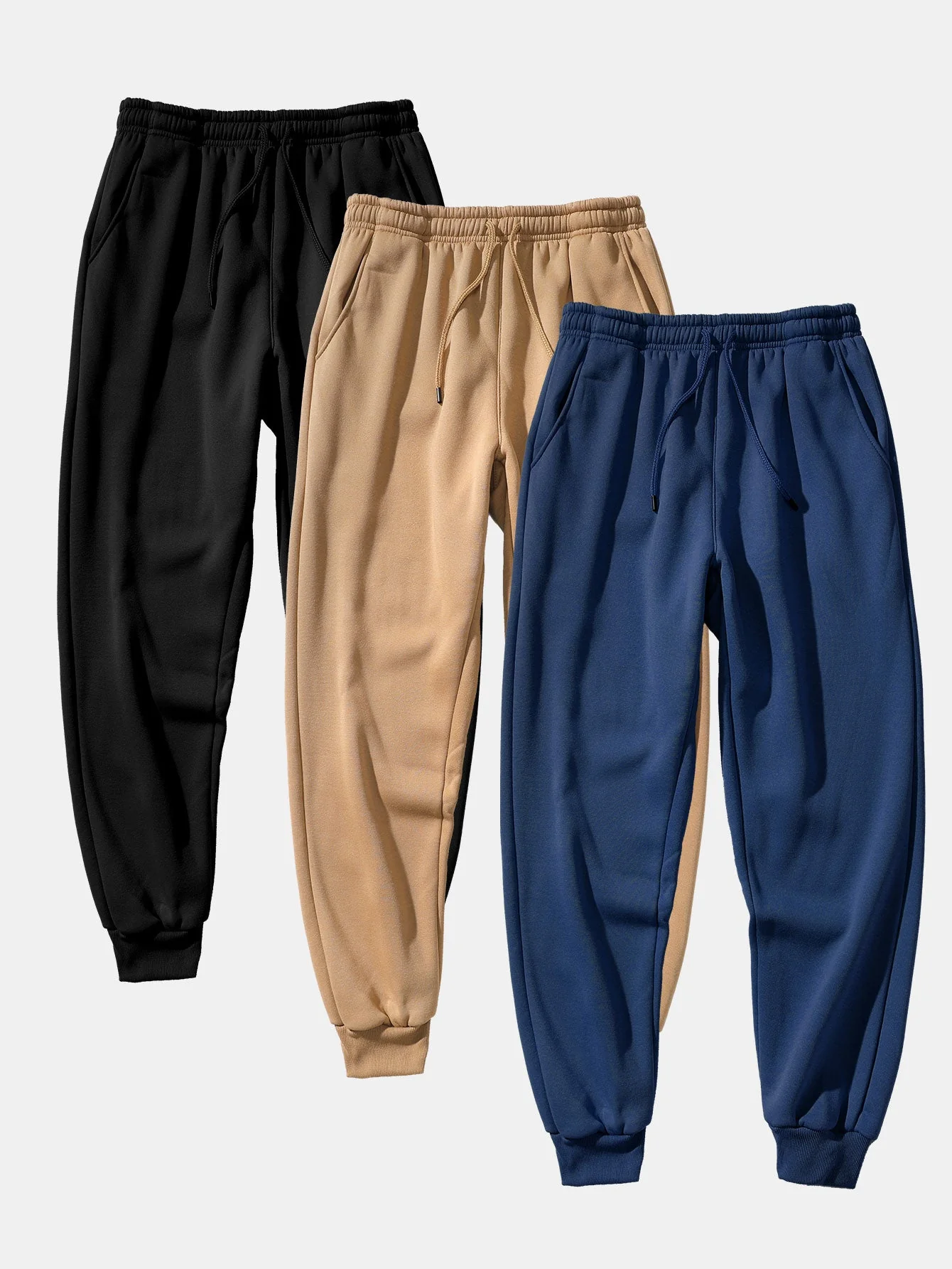 Facundo® | 3 Pieces Basic Jogger Pants - Image 4