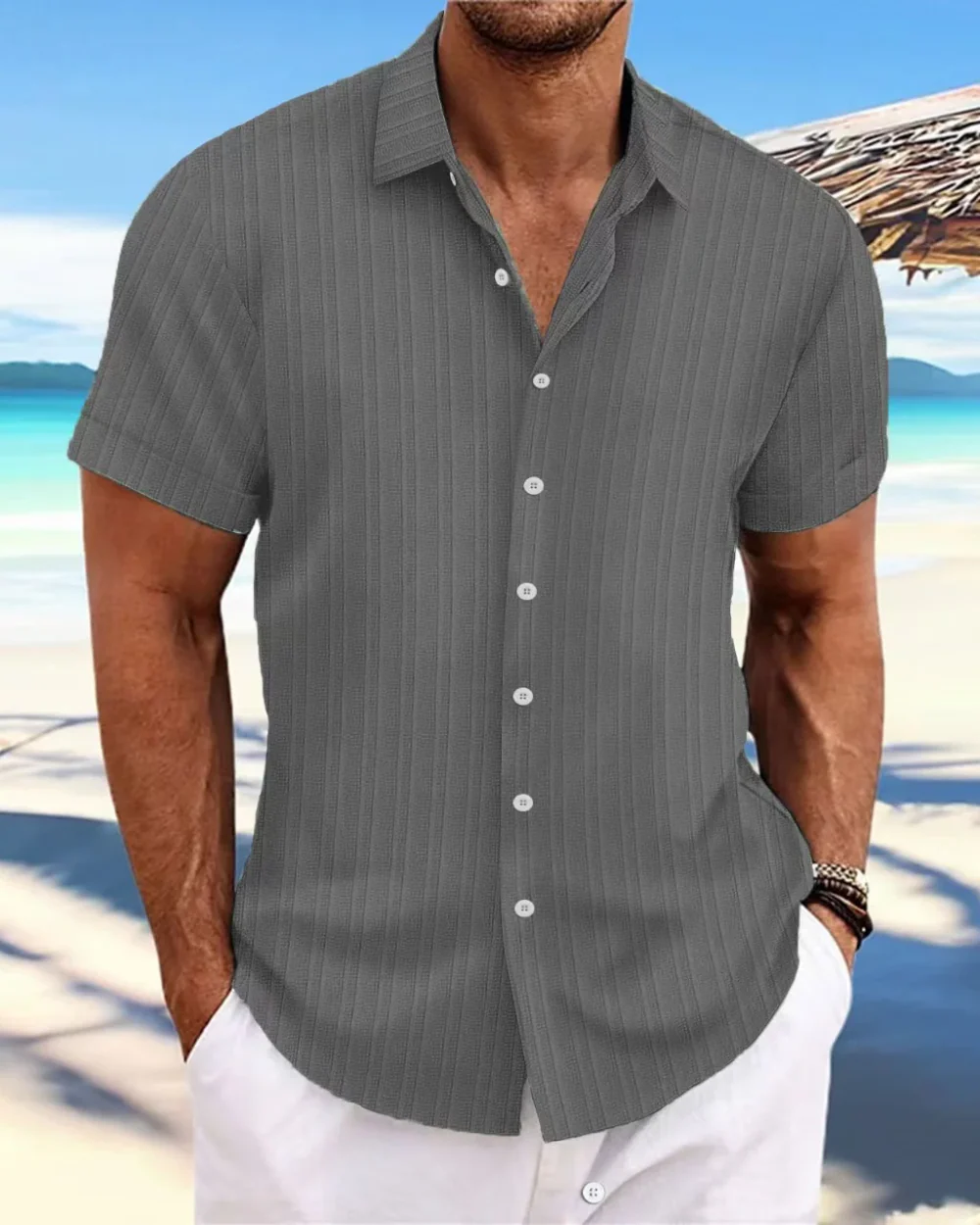 Federico® | Casual Short Sleeved Shirt - Image 15