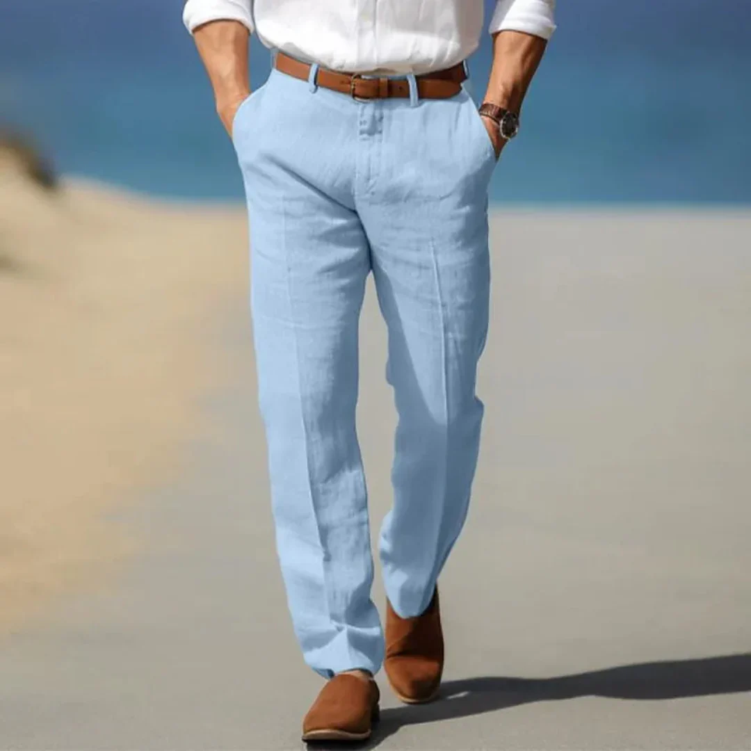 Feliciano | Edward Linen Pants - Image 2