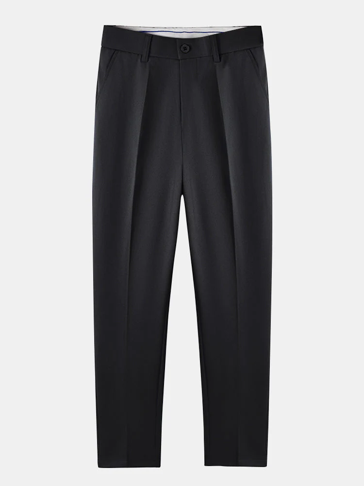 Fortunato® | Long Sleeve Button Up Oxford Shirt & Slim Fit Tapered Trousers - Image 10