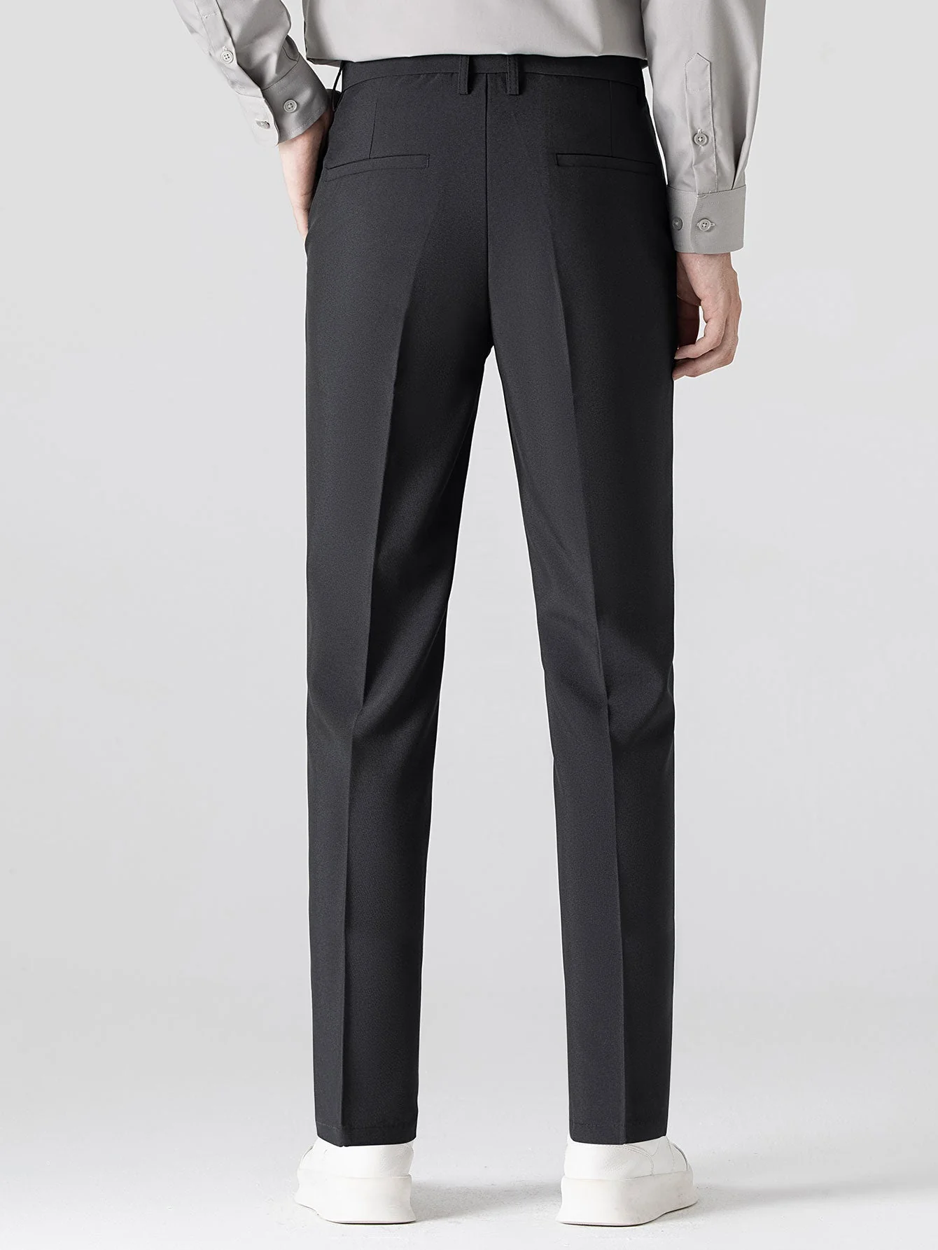 Fortunato® | Long Sleeve Button Up Oxford Shirt & Slim Fit Tapered Trousers - Image 14
