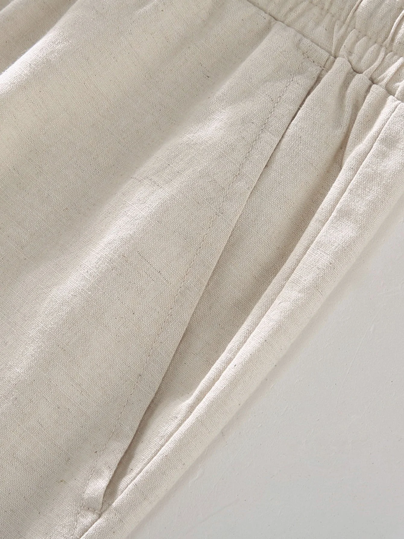 Francisco® | Linen Drawstring Shorts - Image 10