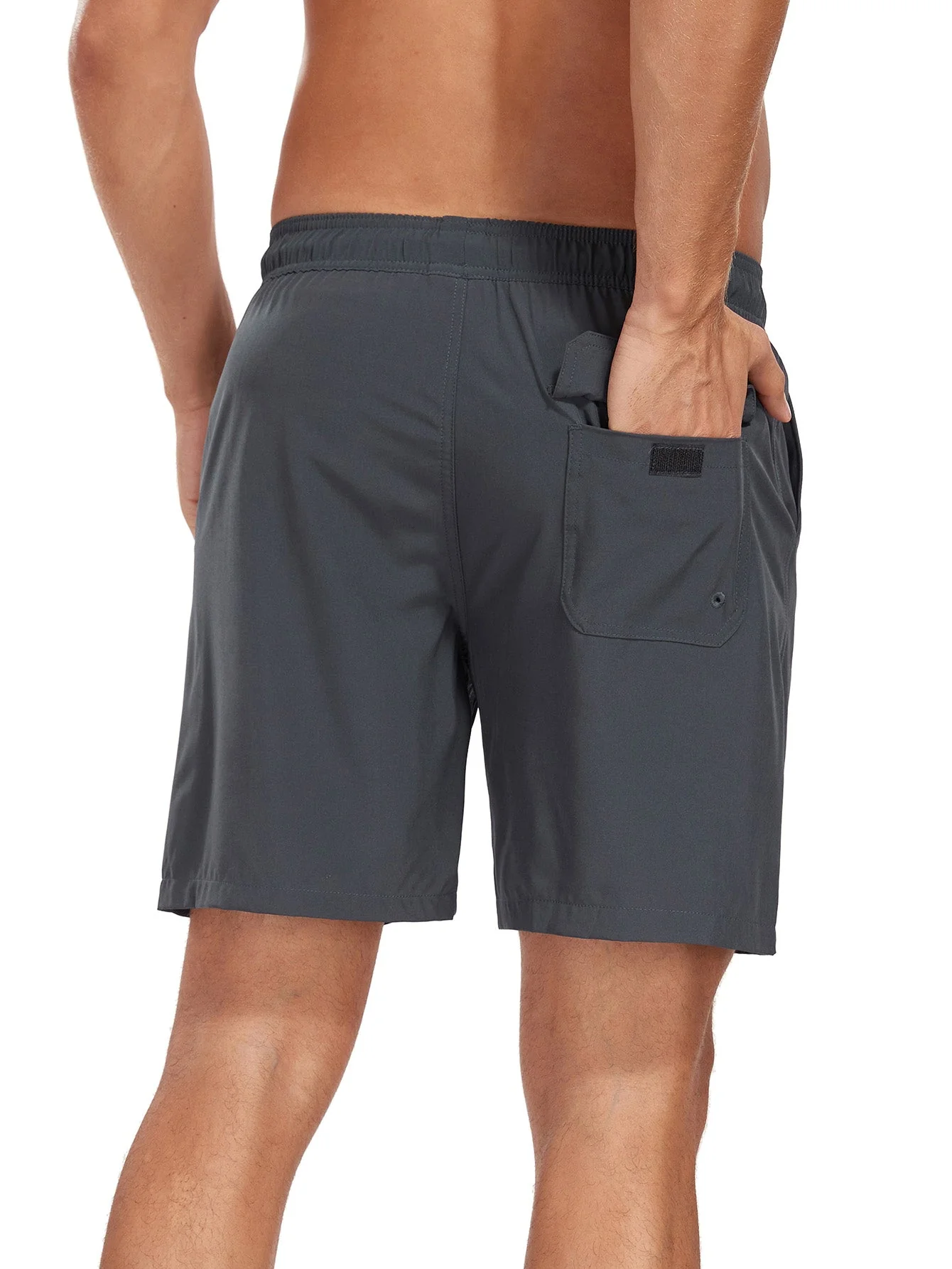 Francisco® | Solid Color Drawstring Swim Shorts - Image 32