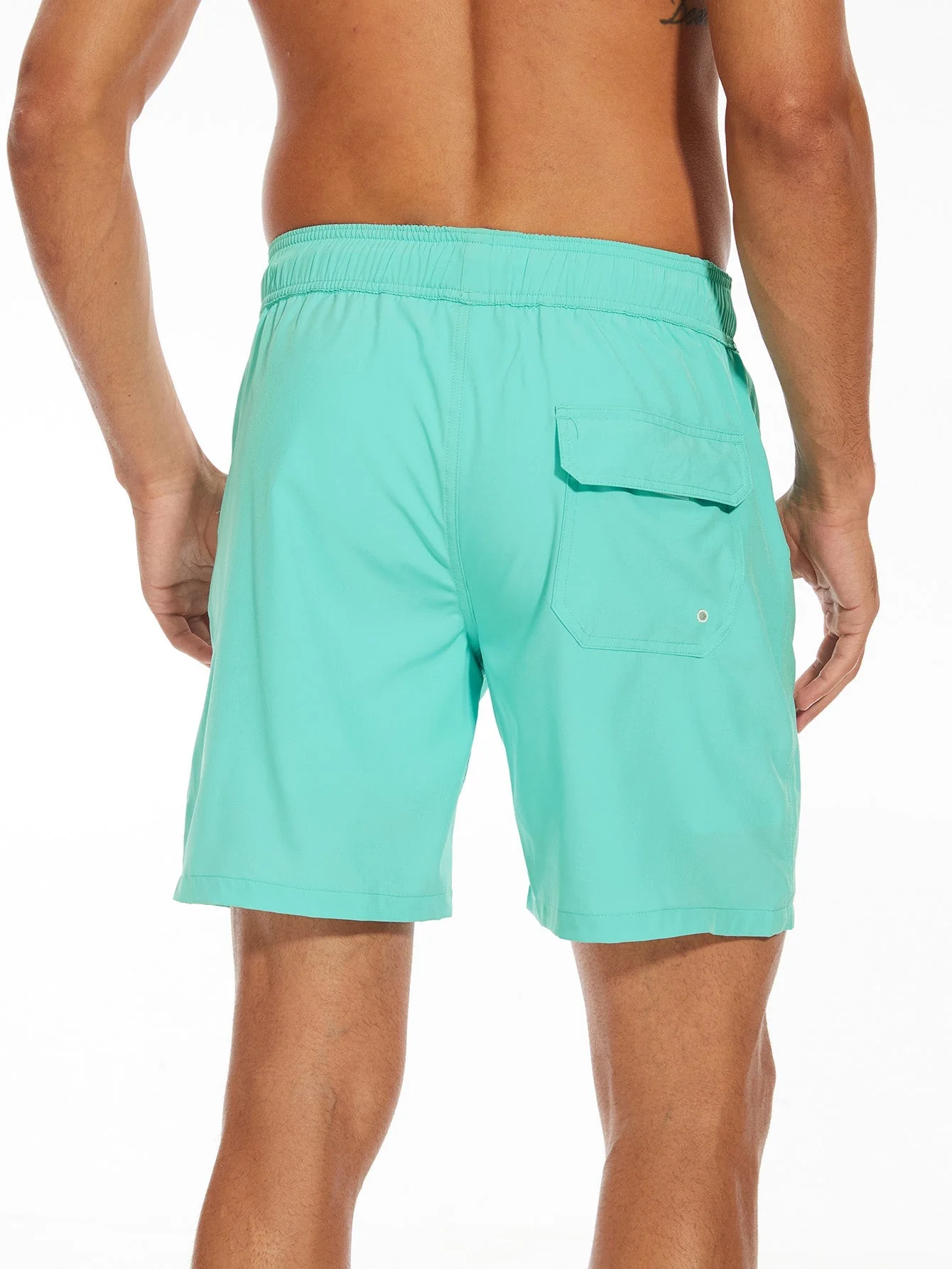 Francisco® | Solid Color Drawstring Swim Shorts - Image 8
