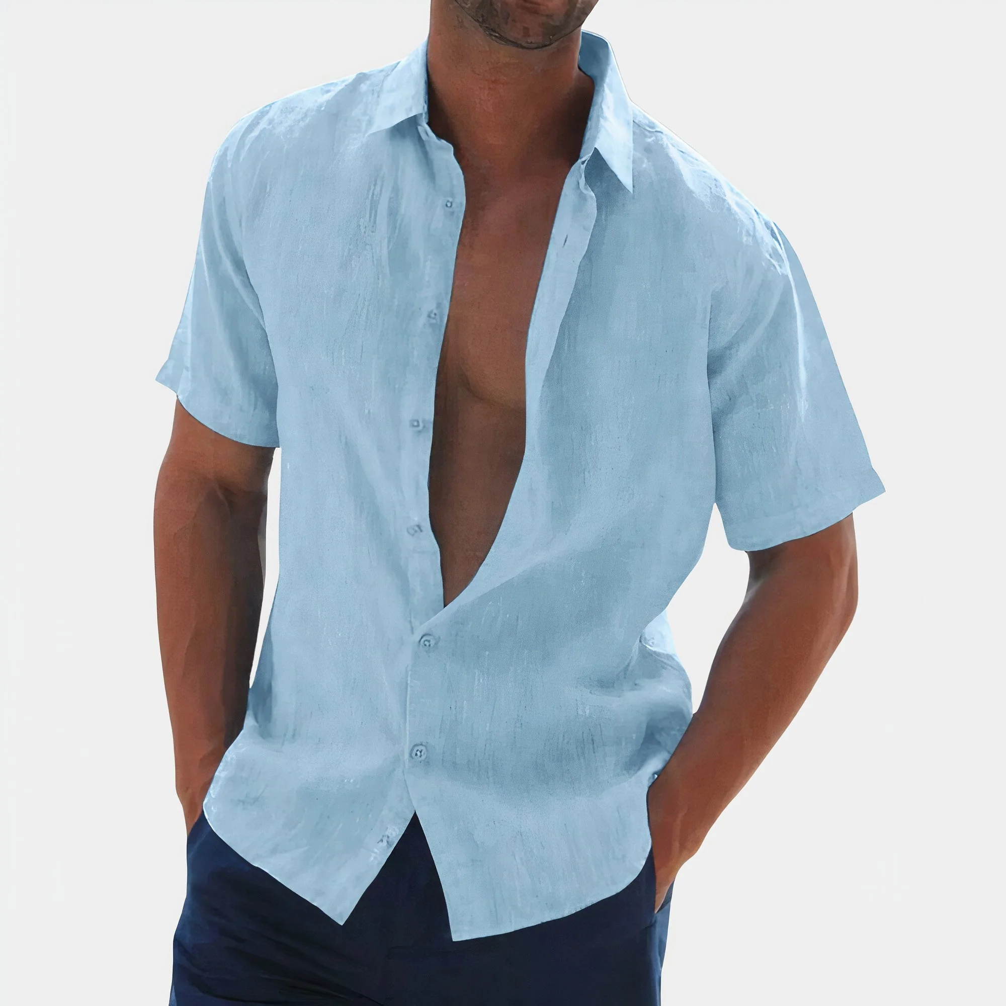 Freddie® | Casual Linen Shirt - Image 4