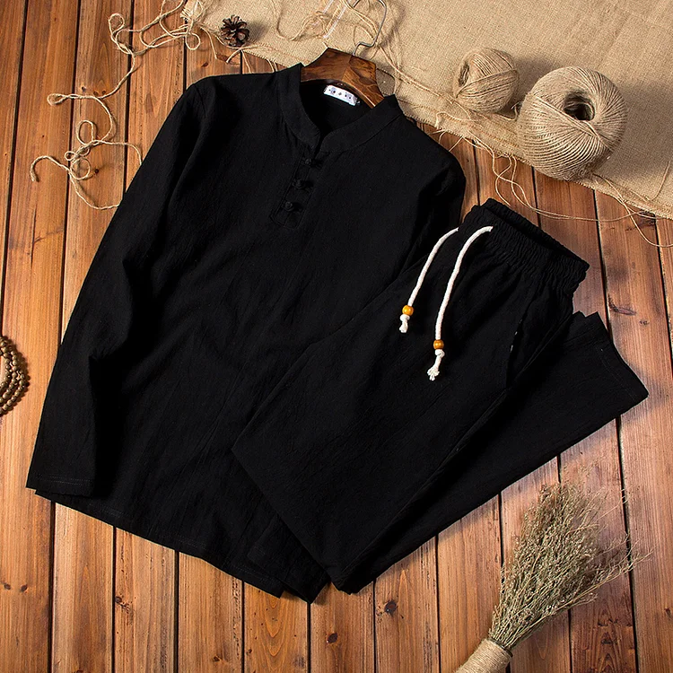 Gallagher® | 2-Piece Set Consisting Of A Long-Sleeved Shirt And Trousers With An Elastic Waistband - Image 3