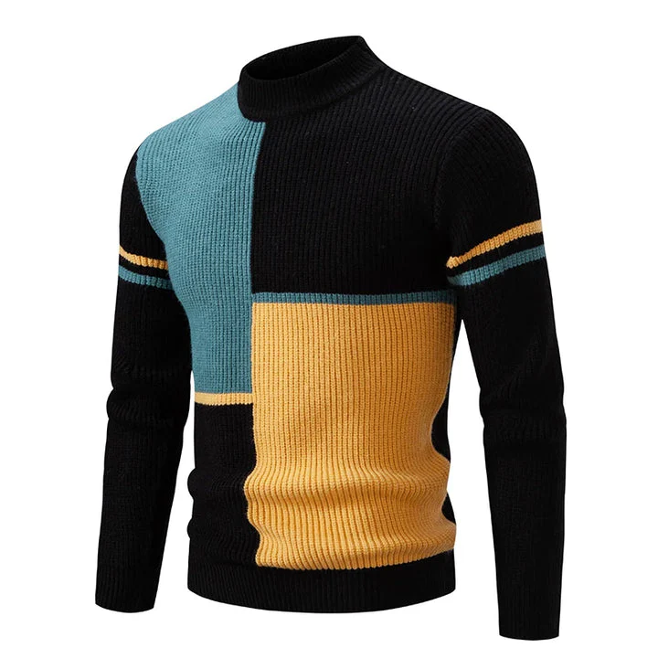 Gawain® | Colorful Turtleneck Sweater For Men - Image 4