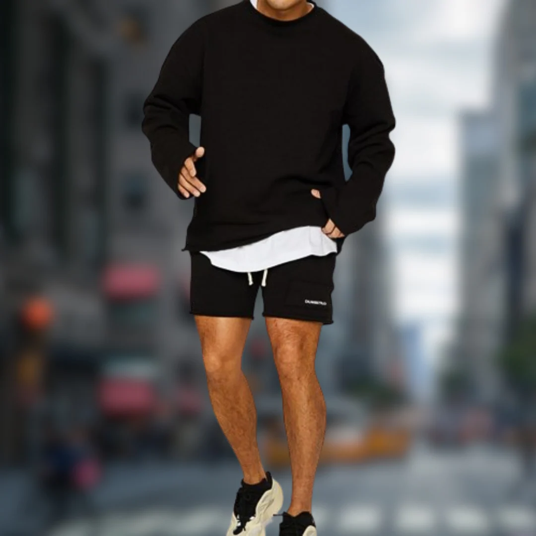 Genaro® | Set Felpa And Shorts - Image 3