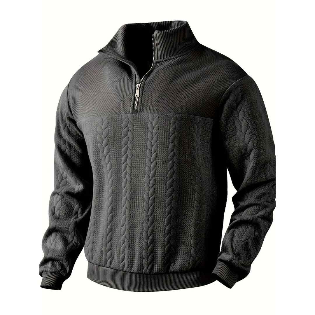 Geoffrey® | The Quarter Zip Vintage Sweater - Image 10