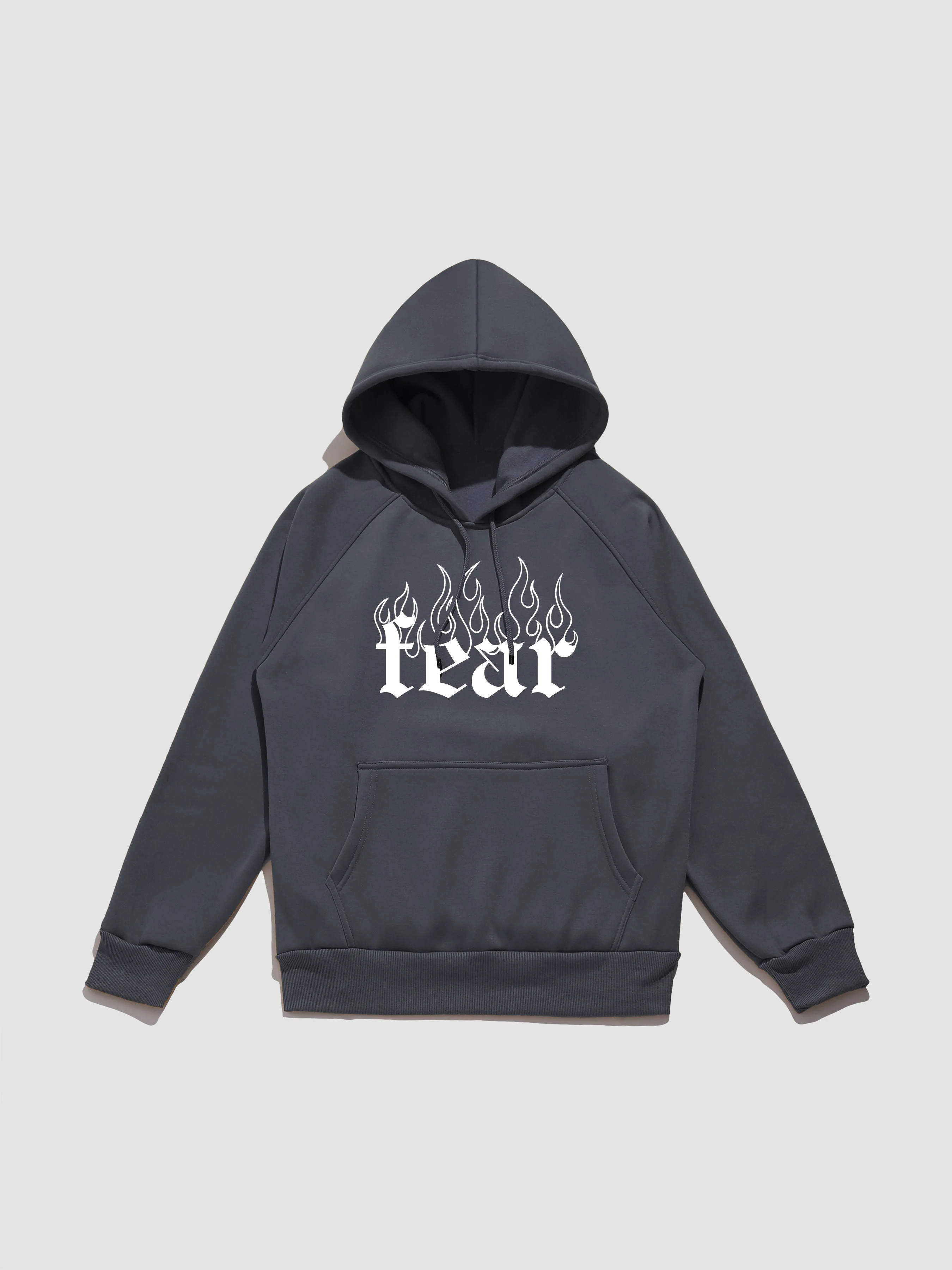 George | Gothic Flame Print Hoodie
