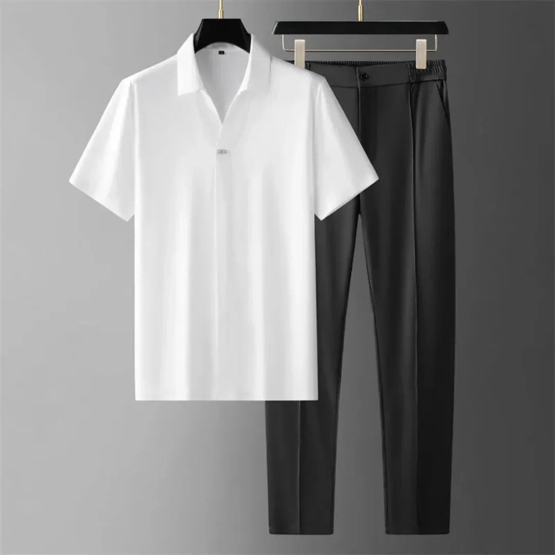 Gino | Piece Polo and Trousers Set - Image 2