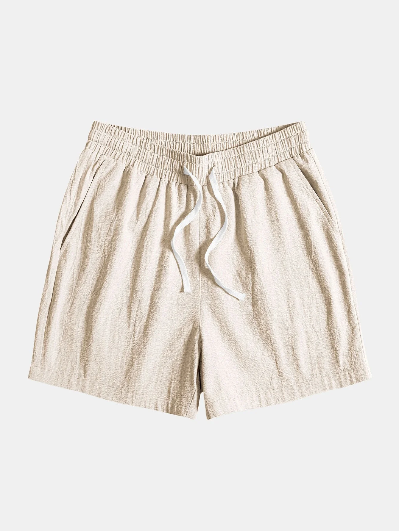 Glen® | Textured Cotton 5" Shorts - Image 3