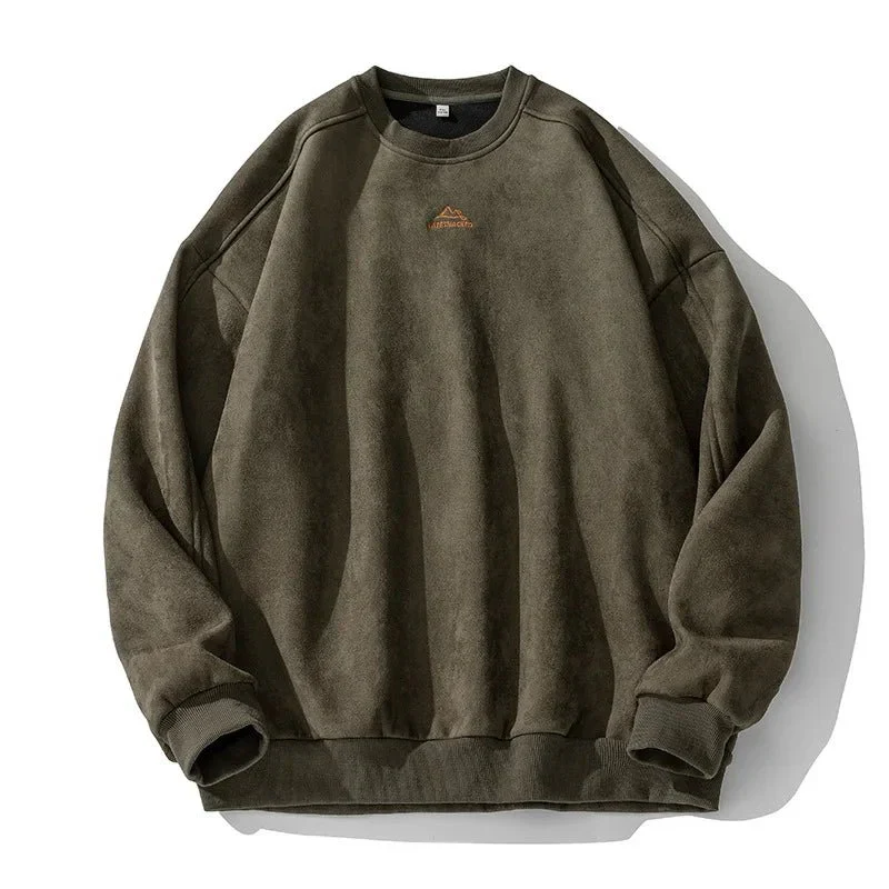 Graham | Modern suede sweater
