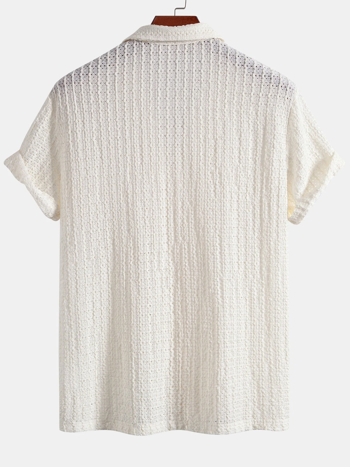 Gus® | Texture Jacquard Cuban Shirt - Image 4