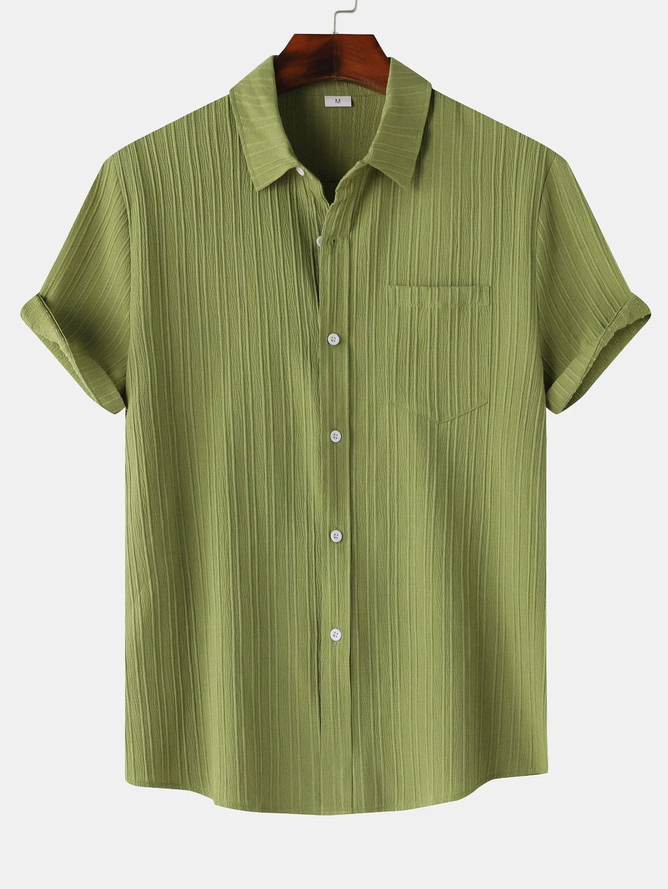 Harrison® | Textured Button Up Shirt - Image 10