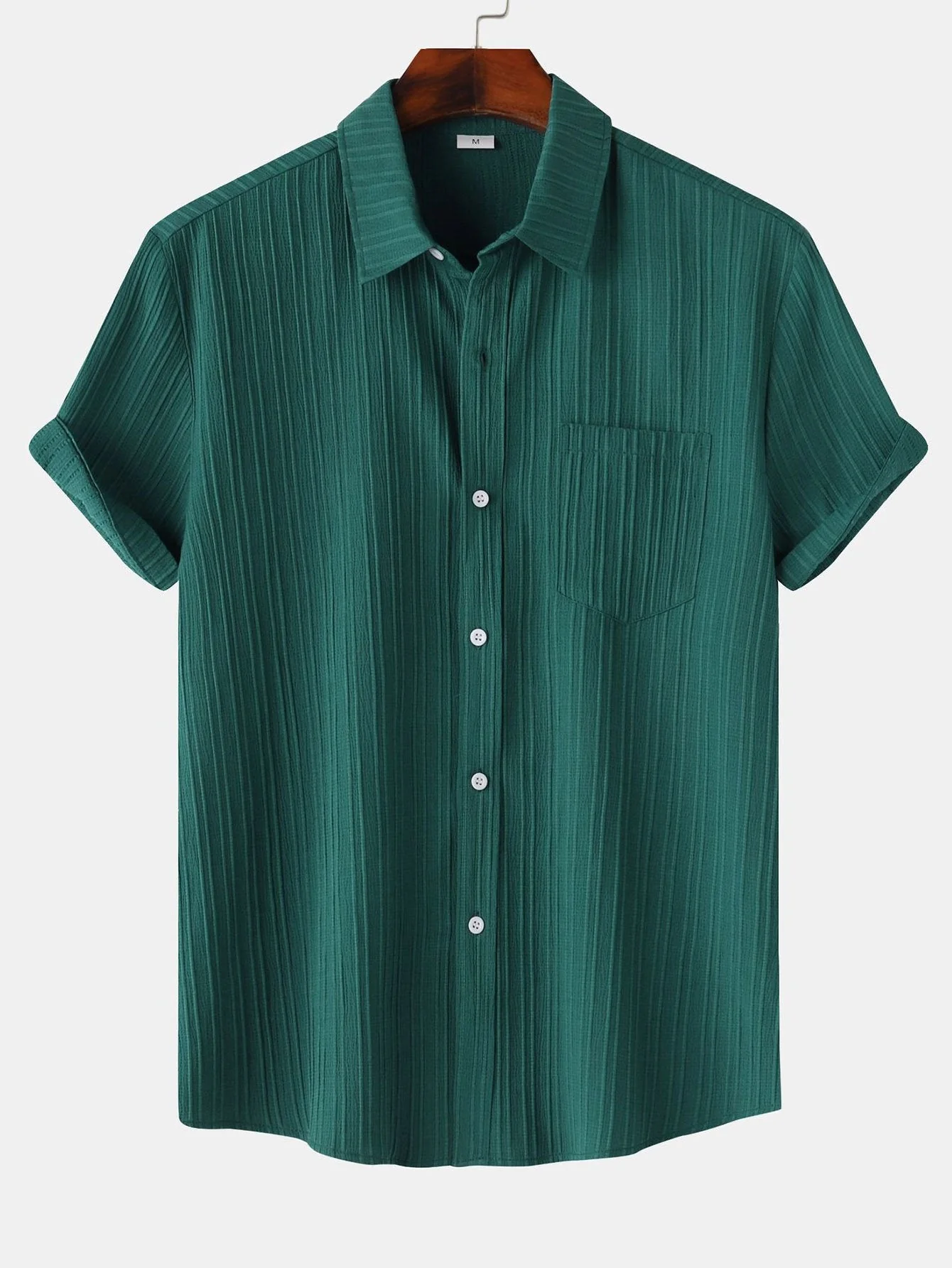 Harrison® | Textured Button Up Shirt - Image 6