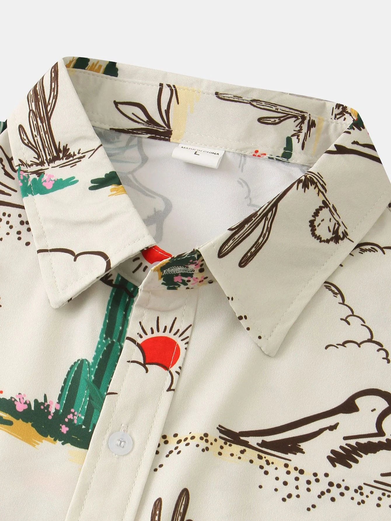 Hayden® | Cactus Print Shirt - Image 3