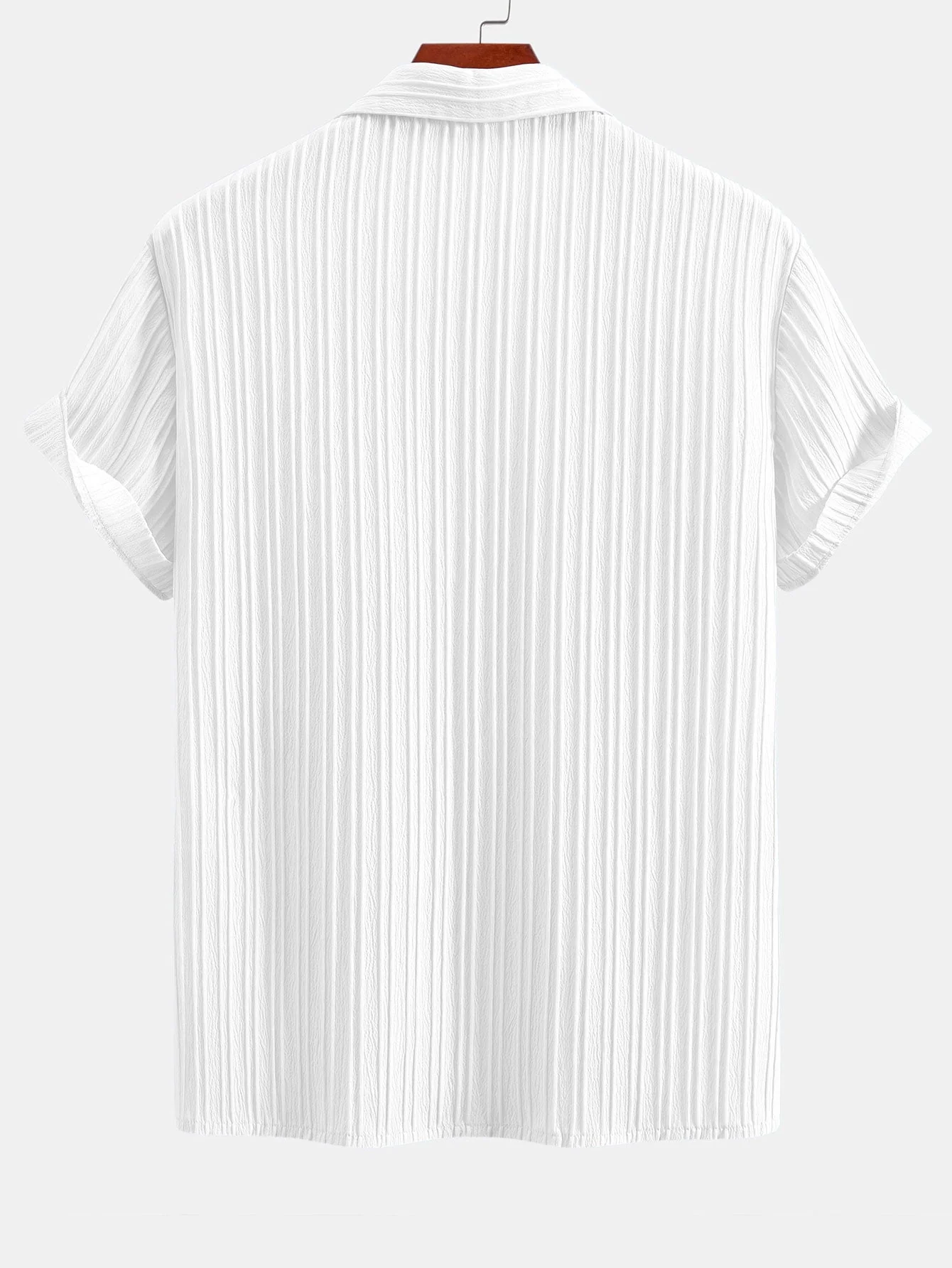 Hayden® | Textured Cuban Collar Pocket Shirt - Image 2