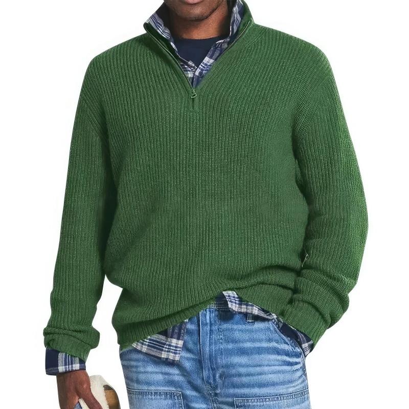 Hayes® | Knitted Sweater With Zipper For Men - Image 7