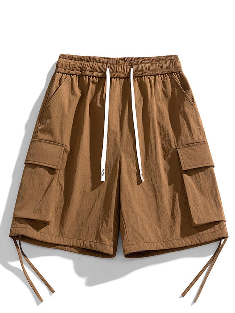 Heliodoro® | Drawstring Hem Cargo Shorts - Image 8