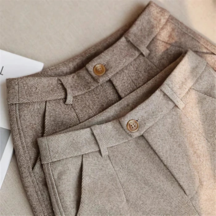 Hello, Tailor-made elegant pure wool trousers - Image 4