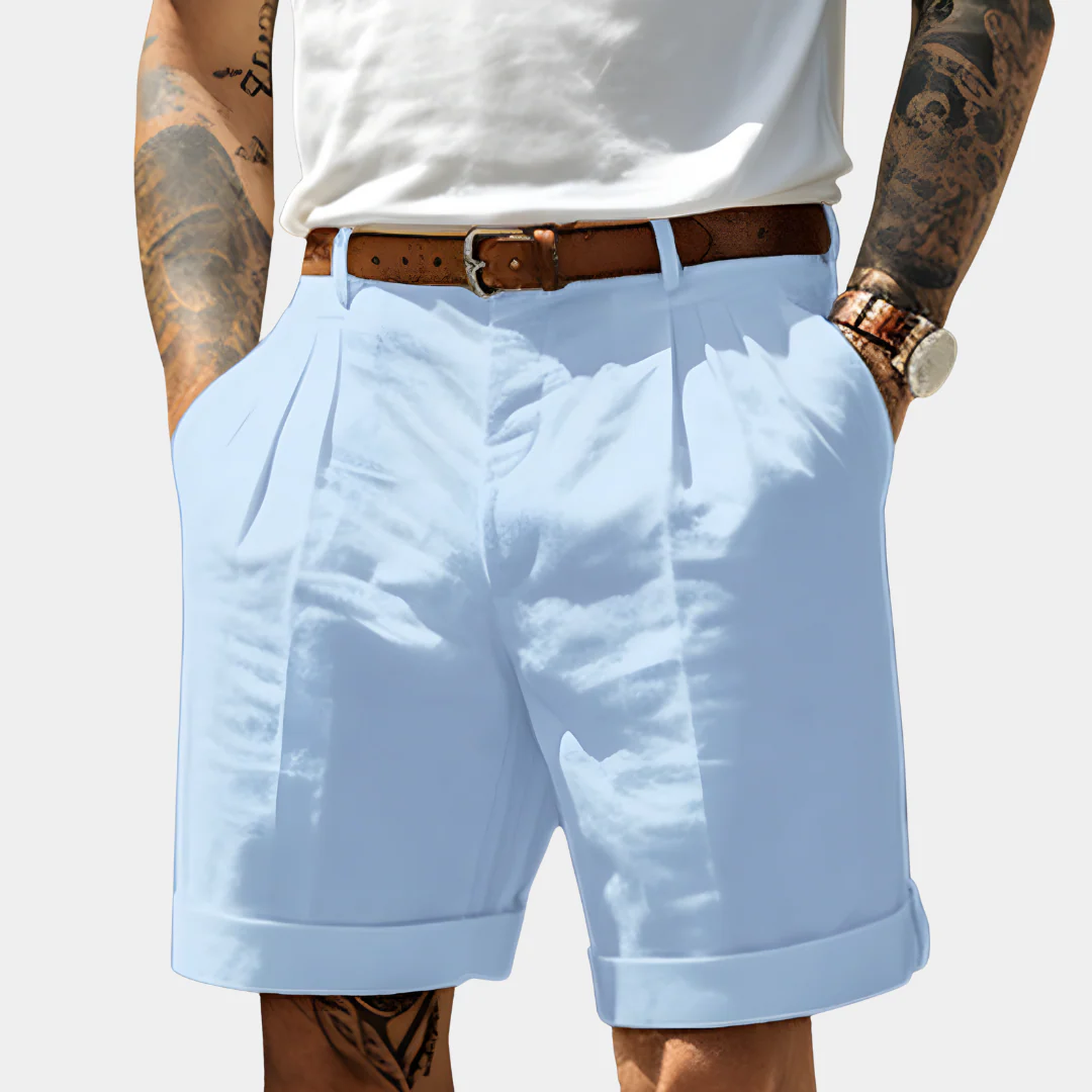 Henry | ELEGANT BERMUDA SHORTS IN BREATHABLE COTTON - Image 2