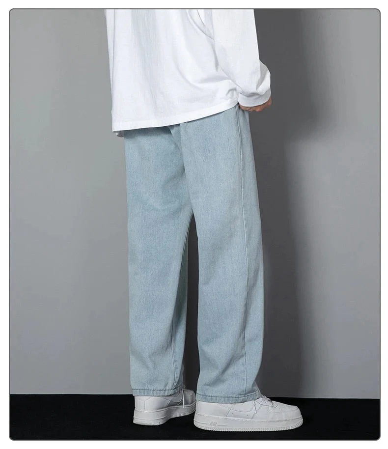 Hermenegildo® | Casual Straight Wide Jeans