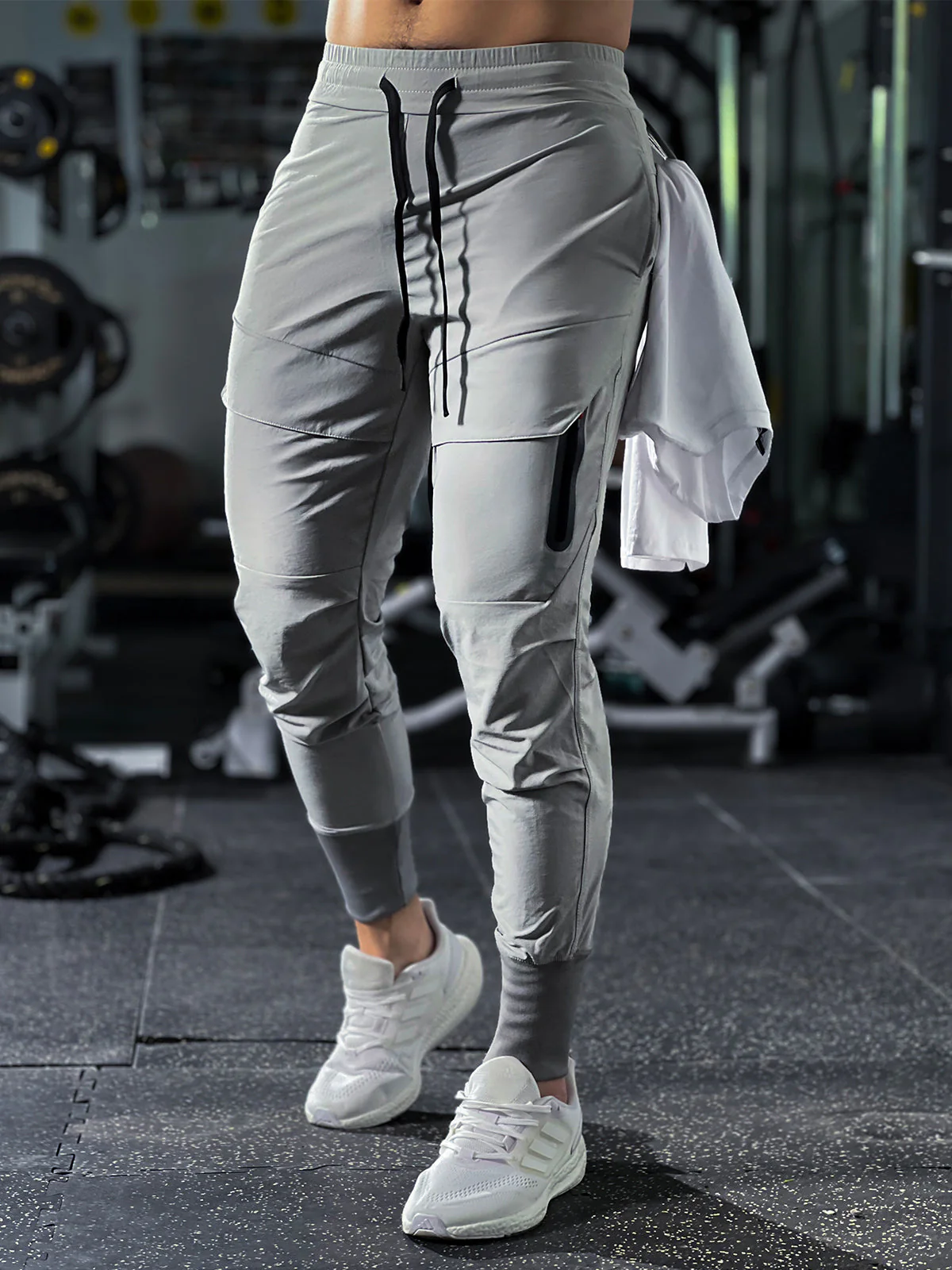 Hermes® | Dynamic Performance Joggers With Pocket Detail - Image 17
