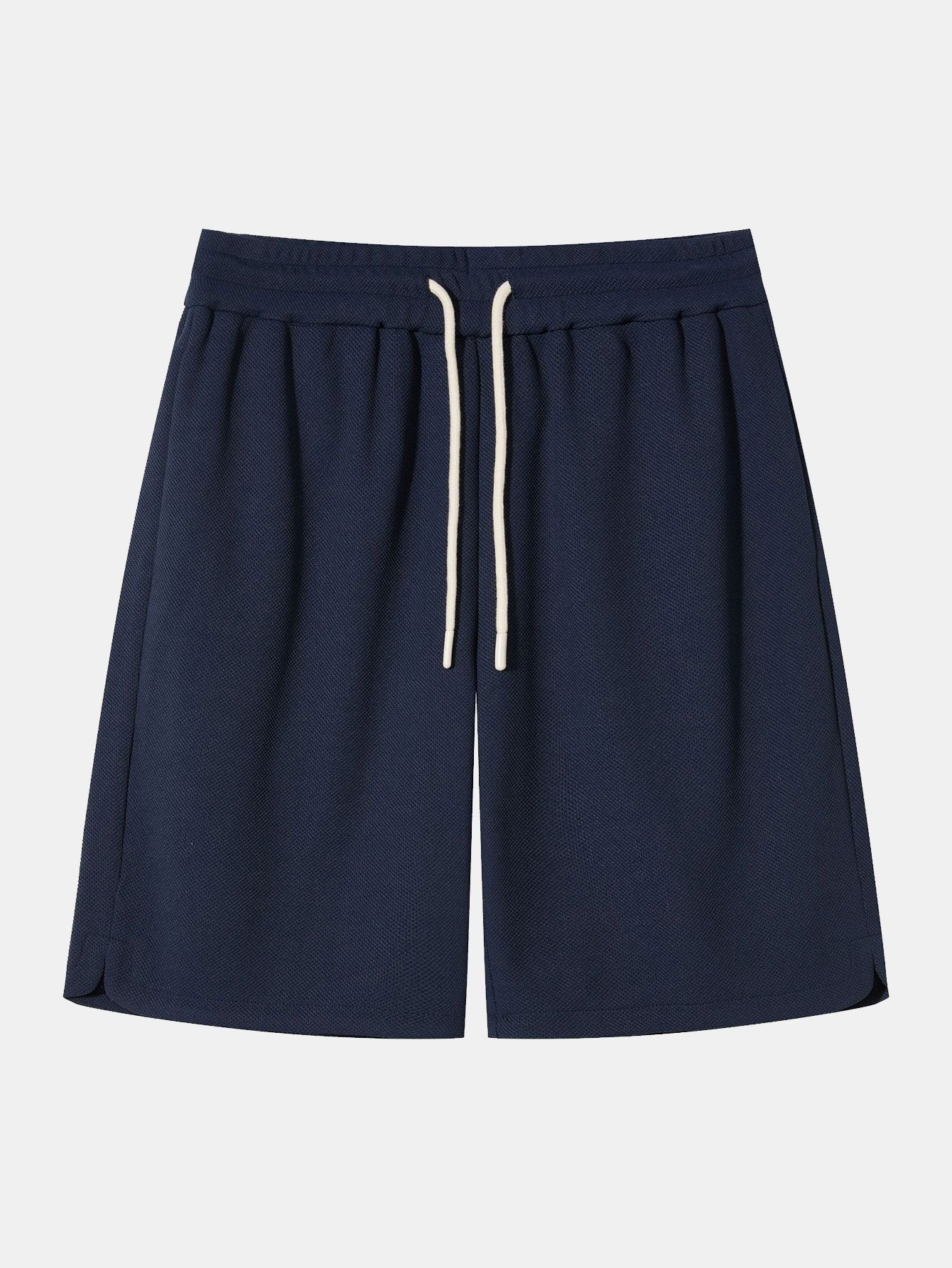 Hermes® | Loose Fit Drawstring Waffle Shorts - Image 3