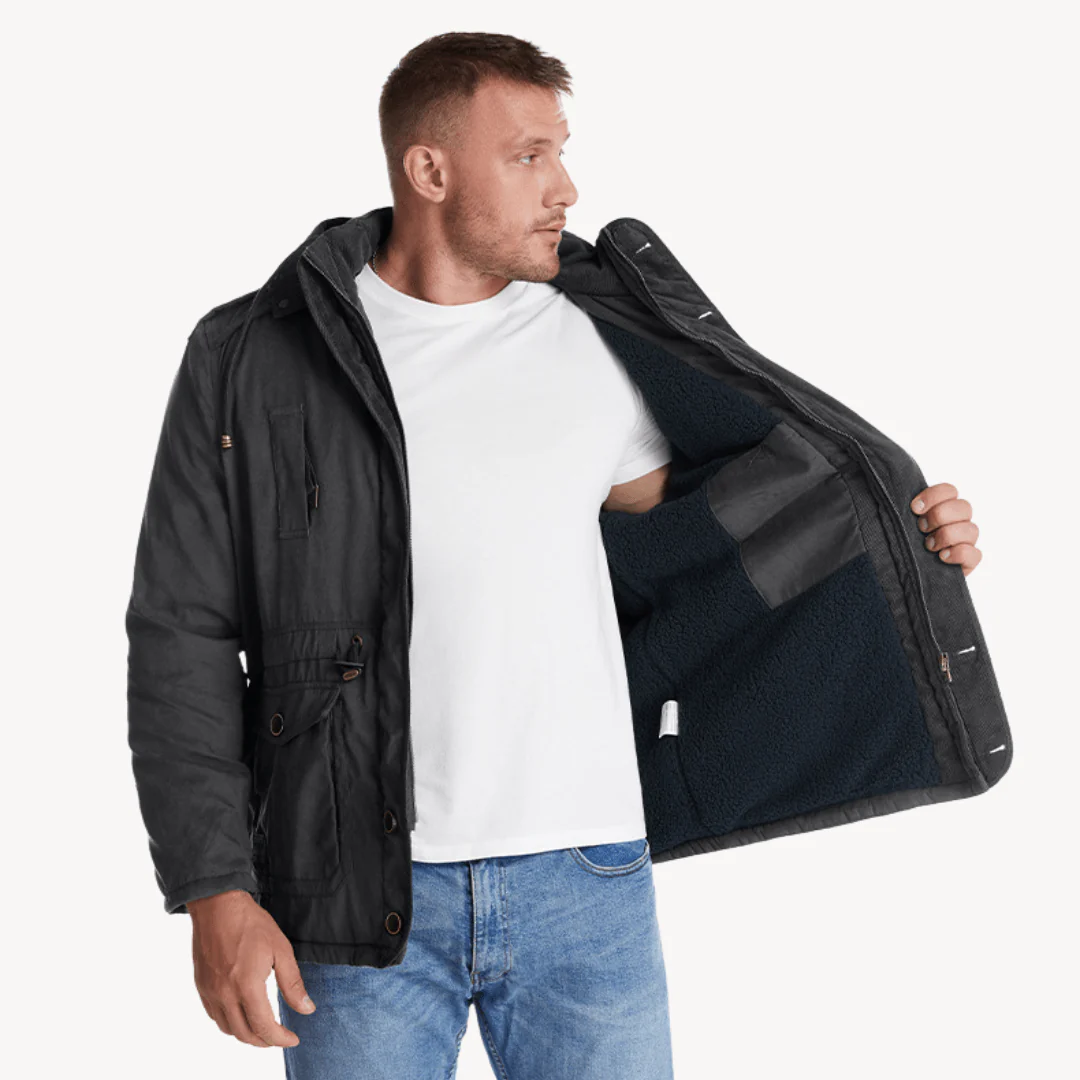 Higinio® | Men’s Winter Parka With Multiple Pockets