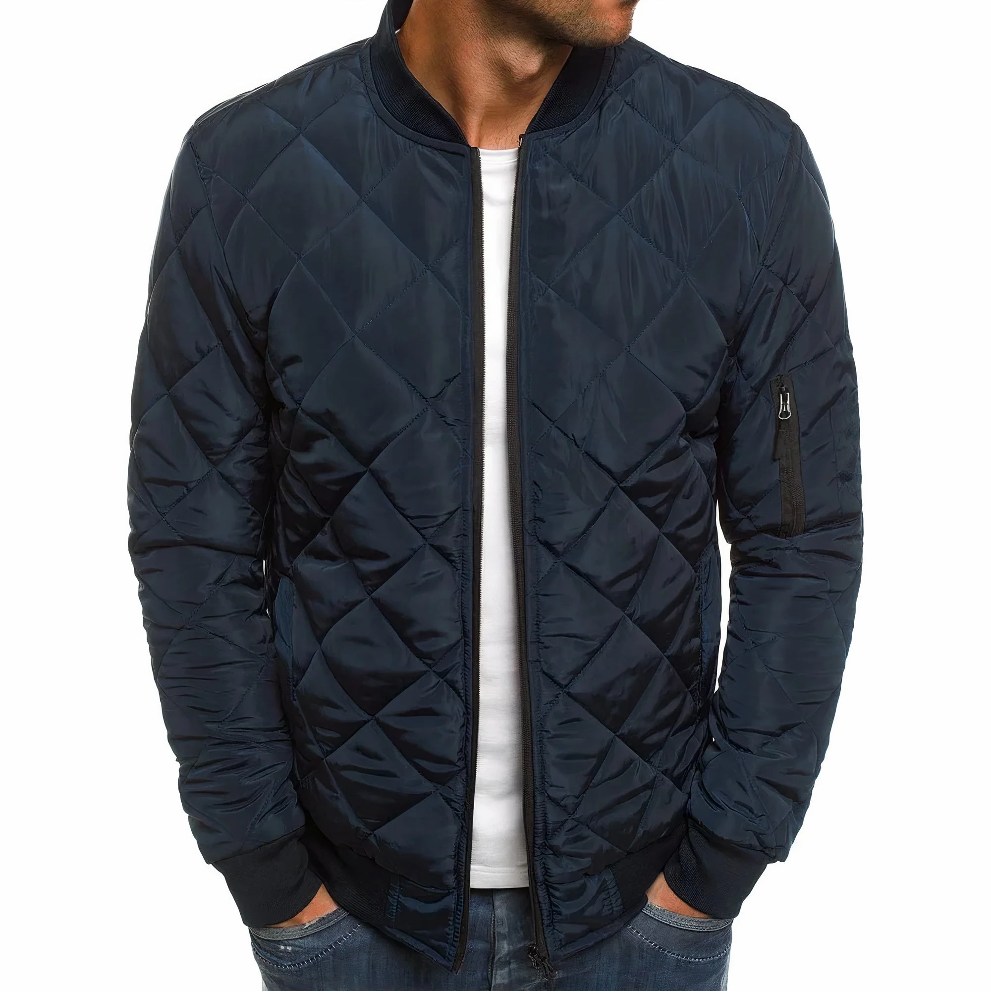 Hiram® | Classic Men'S Bomber Jacket For Winter
