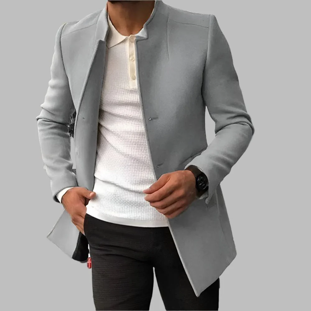 Hiran | Modern minimalist men's coat - Image 3