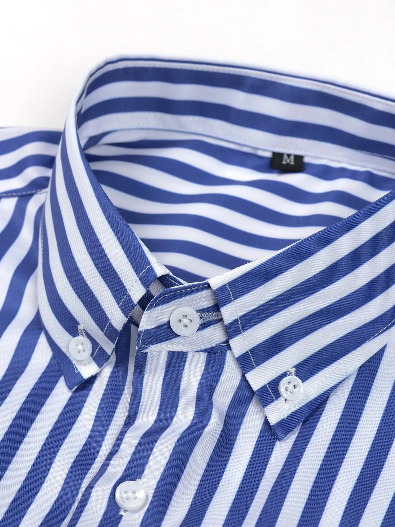 hola STRIPED LONG SLEEVE BUTTON-DOWN SHIRT & SLIM FIT WIDE LEG PANTS - Image 23