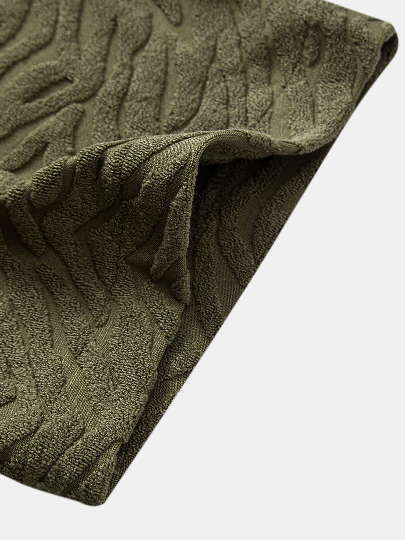 Horacio® | Animal Texture Terry Cuban Shirt & Shorts - Image 15