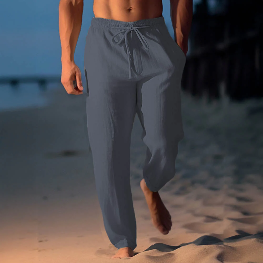 Hugo | Zakynthos Linen Pants - Image 5