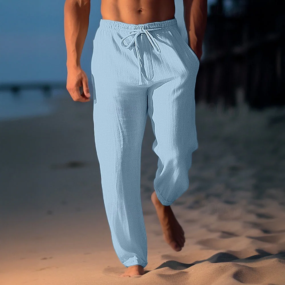 Hugo | Zakynthos Linen Pants - Image 7