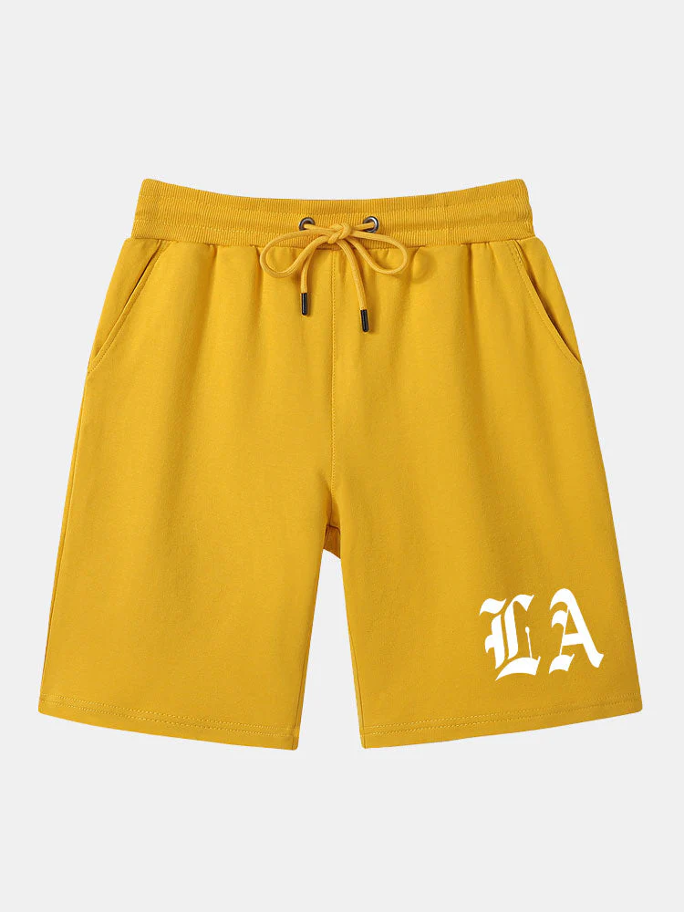 Iban® | La Print Mid Length Shorts - Image 5
