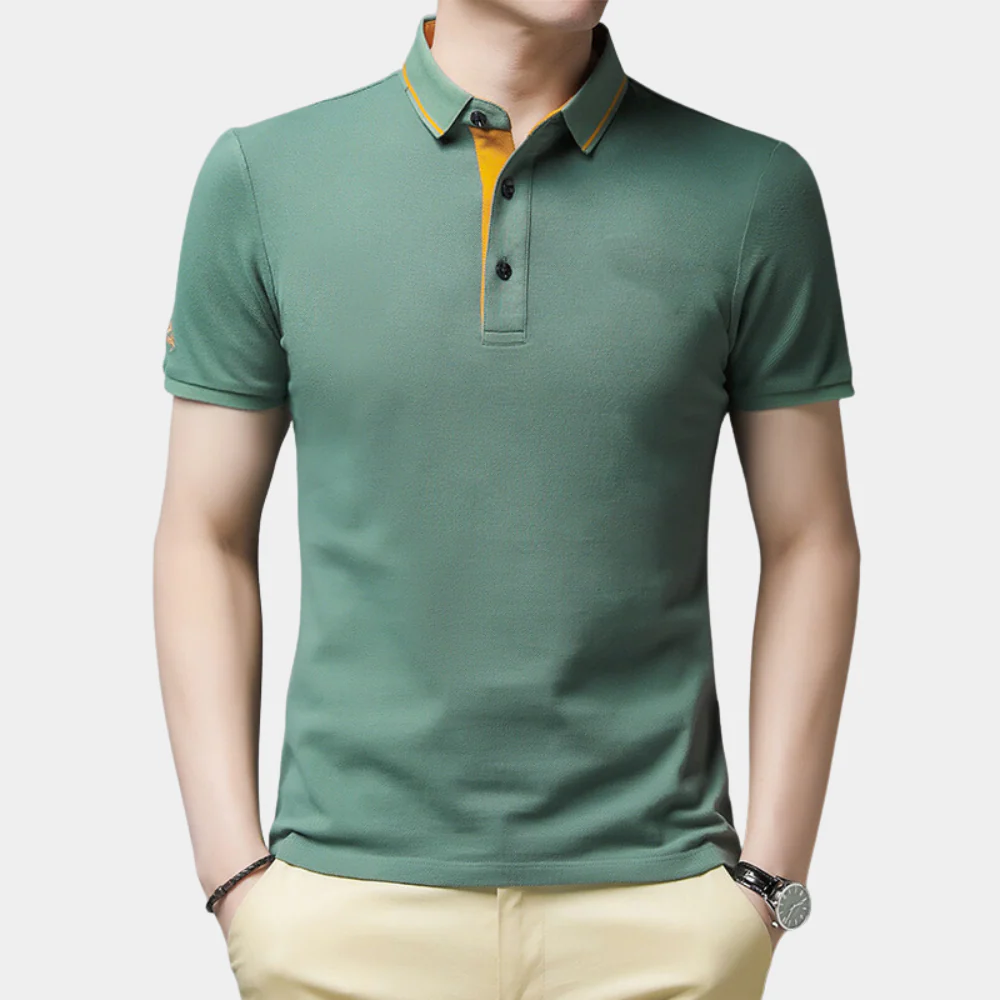 Idris® | Men's Polo With Short Sleeves - Image 5