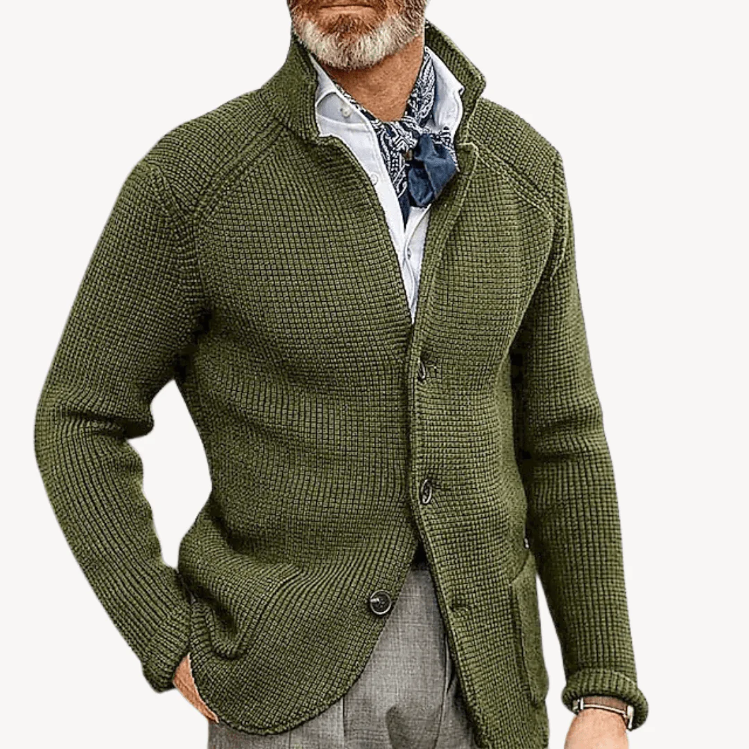 Iliás® | Men’s Cardigan with Button Front - Image 7
