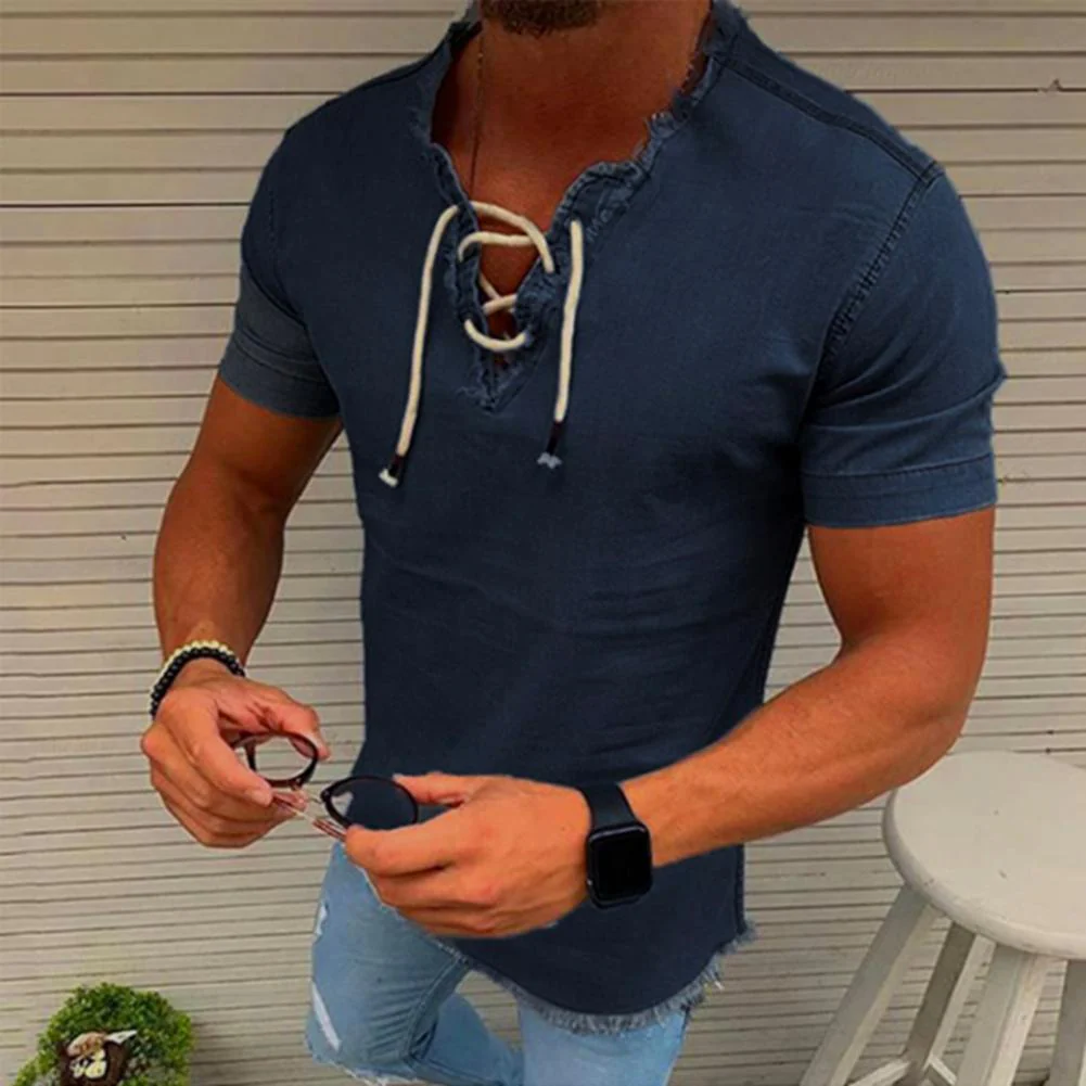 Imre® | Stylish T-Shirt With Drawstring - Image 3