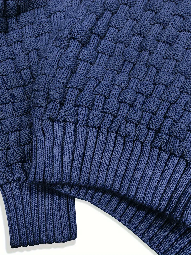 Irbán | Men's knitted shawl collar button-front sweater - Image 4
